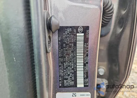 2020 Toyota Camry Se z USA, uszkodzony, nr VIN 4T1G11AK0LU895242